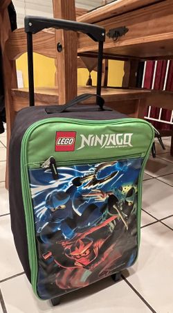 Kid’s Lego Ninjago Rolling Suitcase Toy Storage