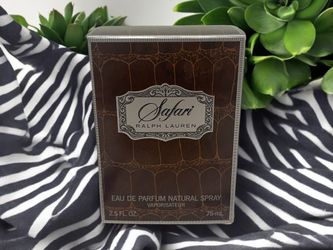 Vintage RALPH LAUREN SAFARI FOR WOMEN EAU DE PARFUM SPRAY 75 ml/2.5 fl oz Rare