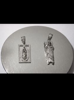Platinum Plated Pendants
