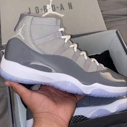Jordan 11 Cool Grey Size 12 DS
