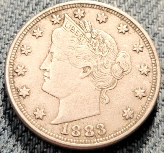 PC-5C-NC1883-10R Liberty Nickel