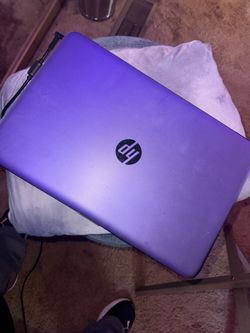 HP Laptop Purple