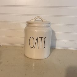 Rae Dunn Baby OATS Canister
