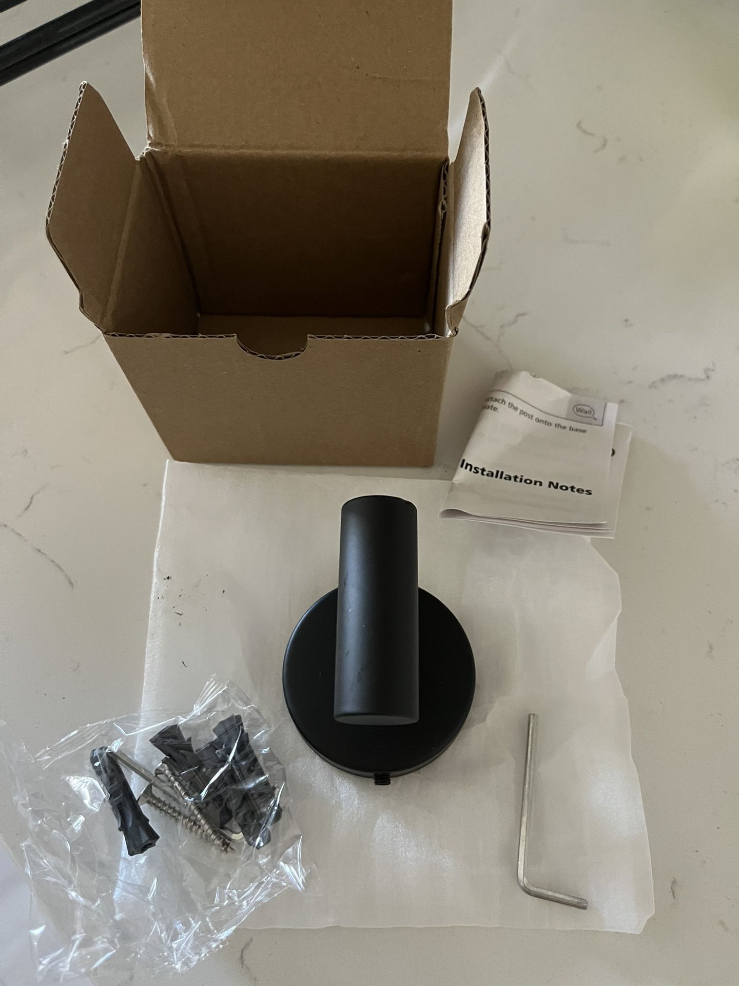 Matte Black Decorative Hook