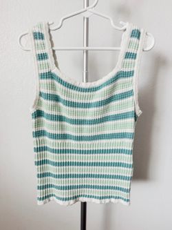 Abercrombie Kids Girls Striped Tank Top Size 7/8