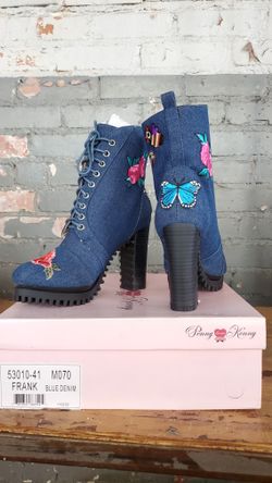 PENNY LOVES KENNY COMBAT BOOTS 3 COLORS