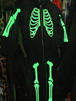 Glow in the Dark Skeleton Costume