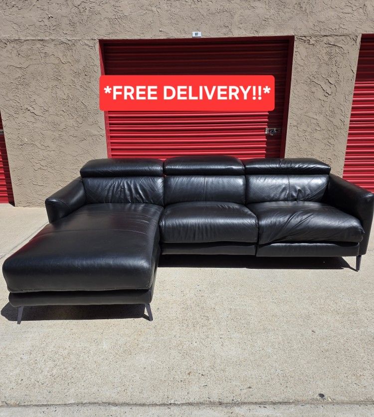 Beautiful Leather Recliner Couch