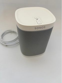 Sonos PLAY:1 Wireless Speaker - White Tested Works With OEM Power Cord. Audio