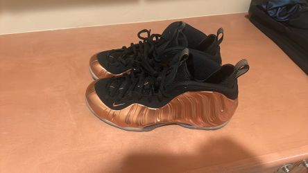 Nike air foamposite copper