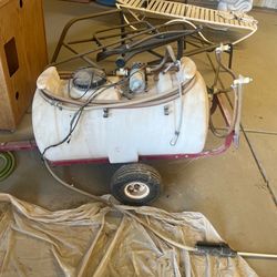 Tow-Behind Garden Sprayer