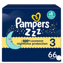 Pampers Overnight Diapers Size 3