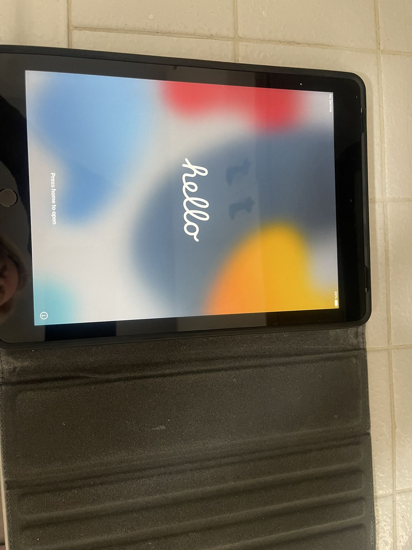 iPad With Cover 