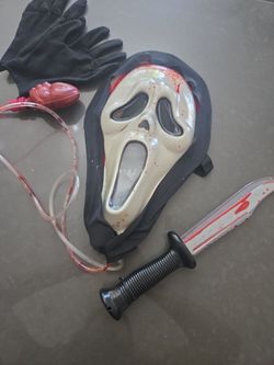 New Halloween costume ghost face