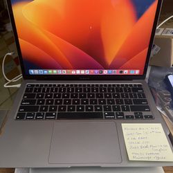 MacBook Air 13” 2020  Retina, Intel Core i5-8th Gen, 8GB Ram,500GB Flash SSD, macOS Ventura,Microsoft office Package. Comes with Charger . 
