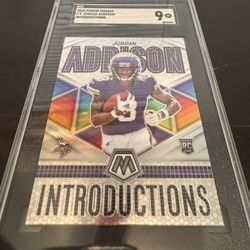 Jordan Addison Rookie SGC 9