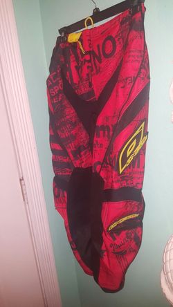 Oneil element motocross pants..size 32 mens...like new!