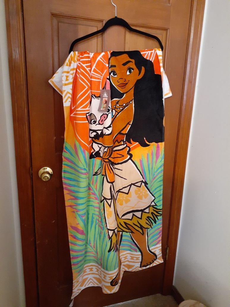 Moana beach towel