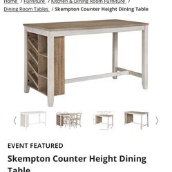 Kitchen Table And Bar