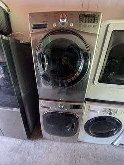 Lg Washer And Gas Dryer Set