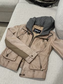 Genuine Leather Bomber Jacket