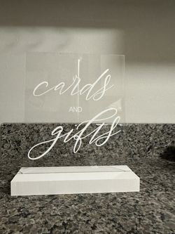 Cards And Gifts Sign