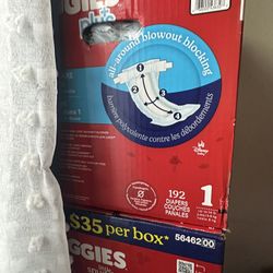 Brand New Size 1 Huggies192  Diapers 
