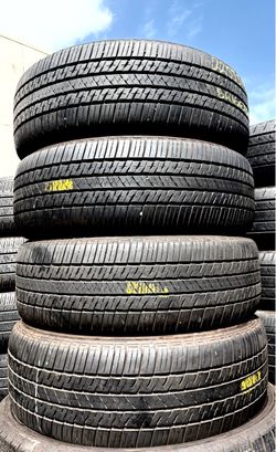 Set 225/55-19 Bridgestone con el 80% de vida