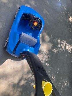Blue Kids Push Ride-On Car with Handle