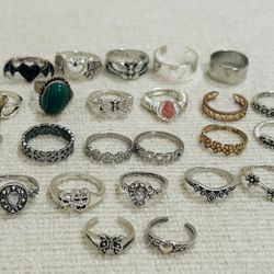 28 Great Women Rings With Cute Shoe Ring Holder! 