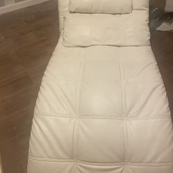 2 Cream Lounge Chairs