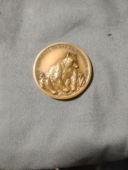 Commemorative Medallion To Celebrate 1972 National Parks Centennial 