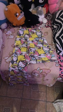 Opened flared Sanrio pants
