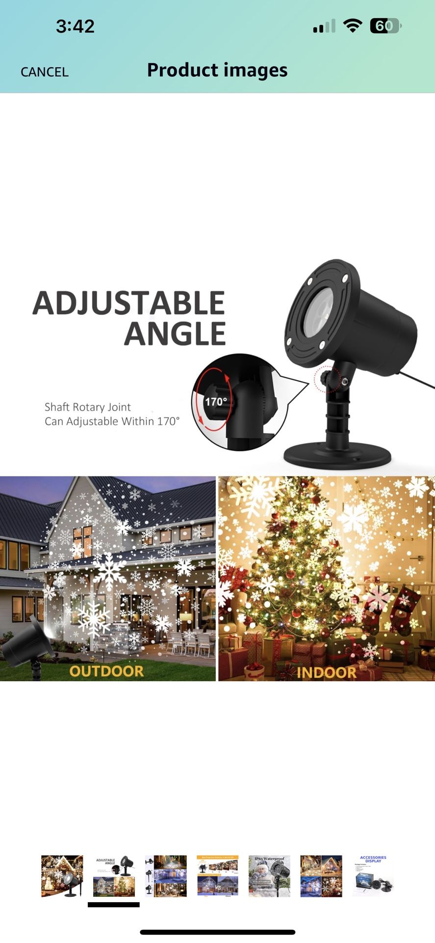 Snowflake Projector