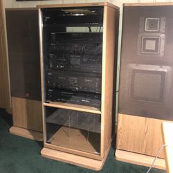 Complete Vintage Sony Stereo System 