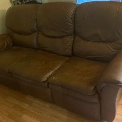Leather Couch