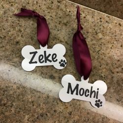 Personalized Dog Ornaments