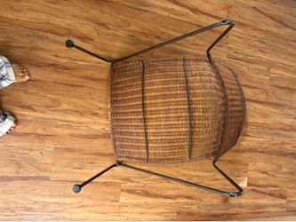 Fredrick Weinberg replica mid century sling chairs (pair)