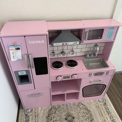 New Play Kitchen Wooden Toy