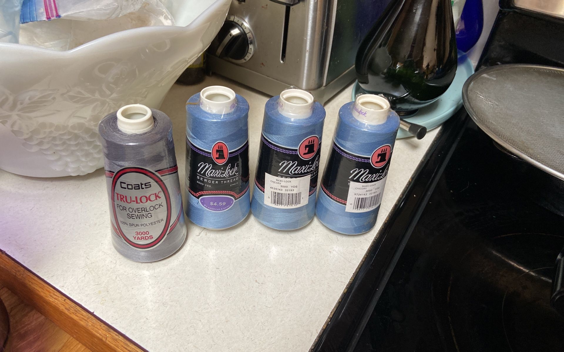 Thread, Sewing, Serger Thread