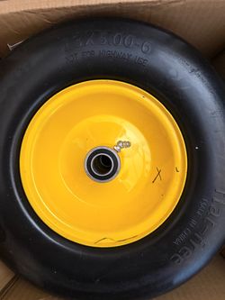 2- 13x5.00-6 Flat-Free Tire and Wheel