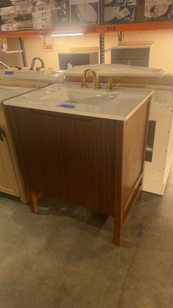 30in Bathroom Vanity with Top