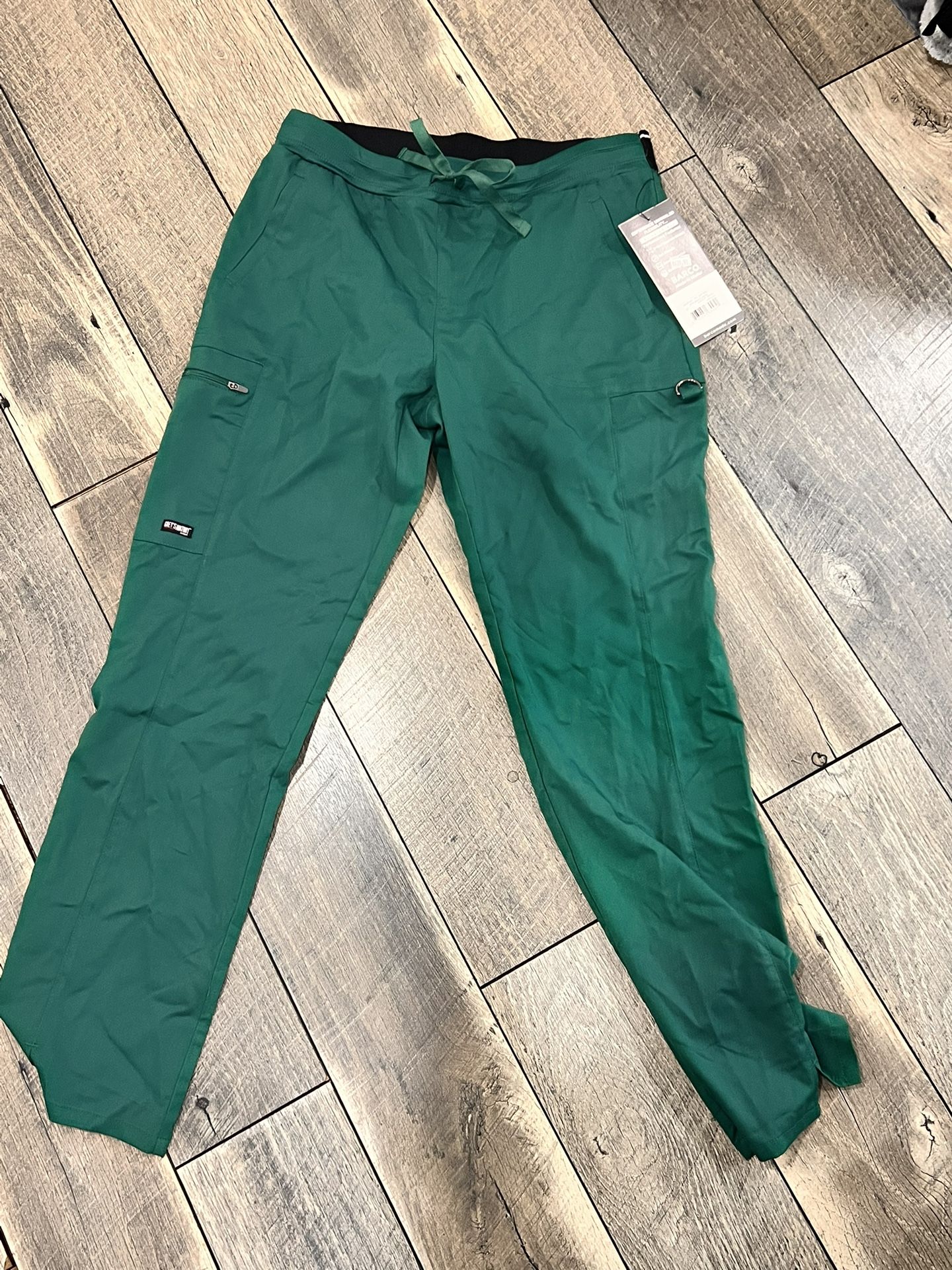 Greys anatomy hunter green scrub pants