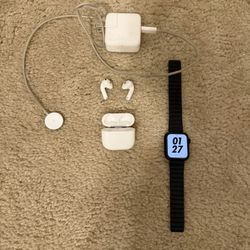 AirPods (4th Gen) + Apple Watch SE (2022) Bundle – Great Deal!