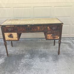 Antique Desk From Limberts Holland, Michigan