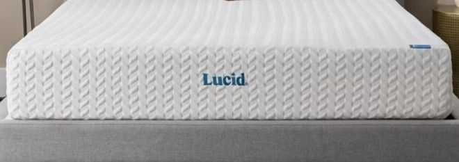 Lucid 10inch Mattress Semi Firm