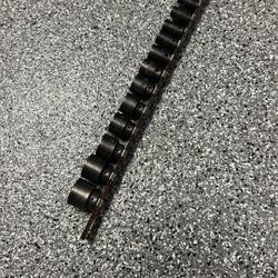 Mac Tools 3/8 Drive Impact Socket Set