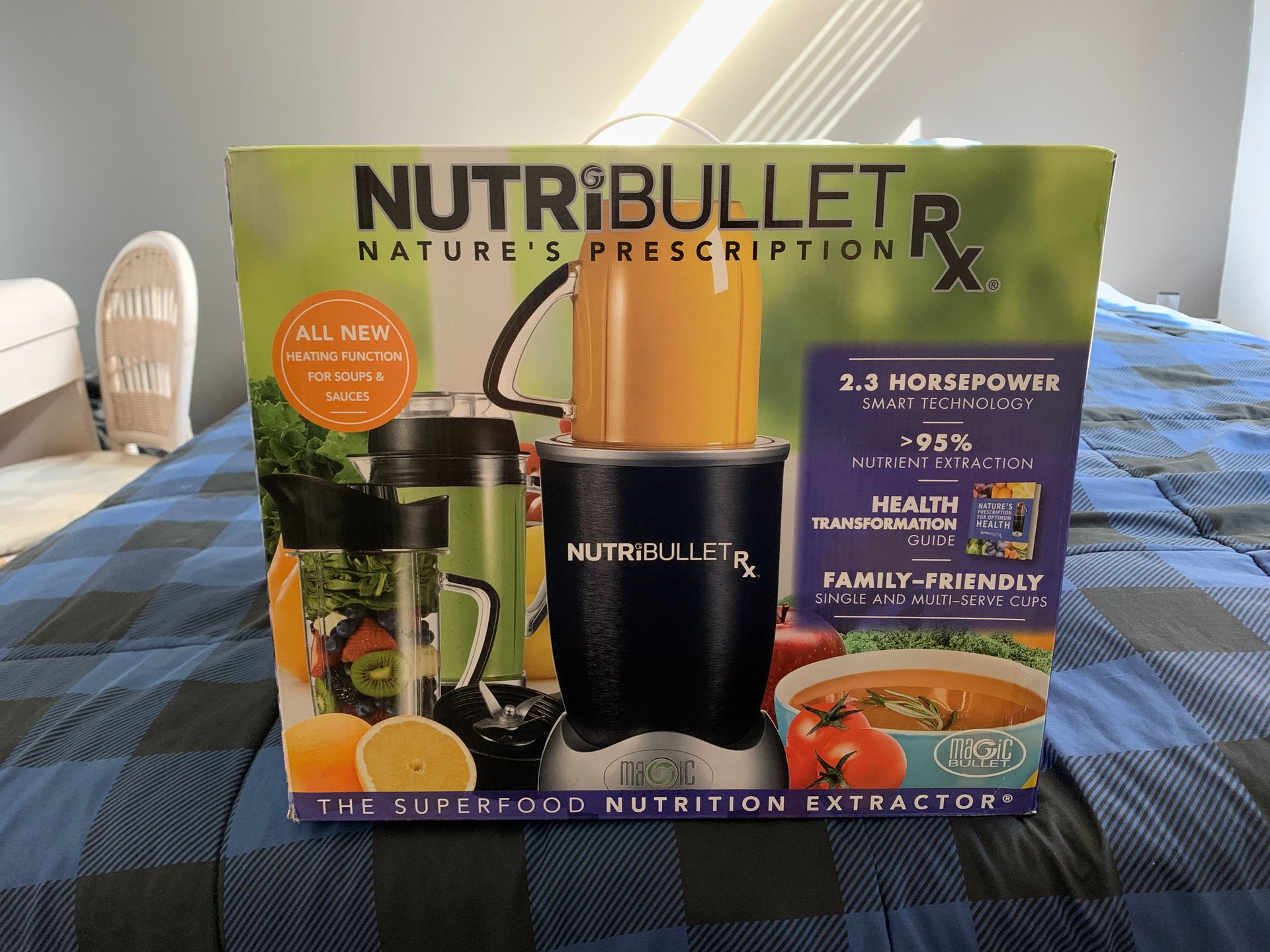 NutriBullet RX 1700W 45oz Food Juice Blender w/ Heating Function N17-1001 10PCS