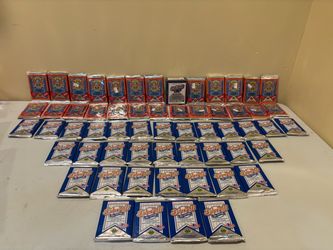 58 Vintage Sealed Upper Deck Packs plus 1 Final Edition Set