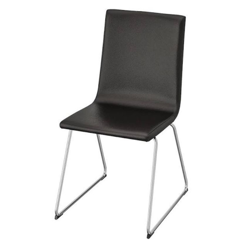 IKEA VOLFGANG チェア 黒 美品 c42c10a620ac41448b2b112bd546b1